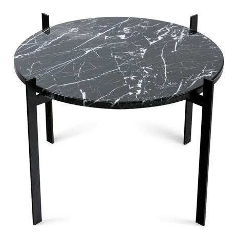 OX Denmarq Single Deck pöytä, musta marmori/musta