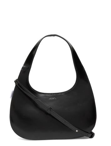 Coperni Swipe Baguette Shoulder Bag - Black - ONE SIZE