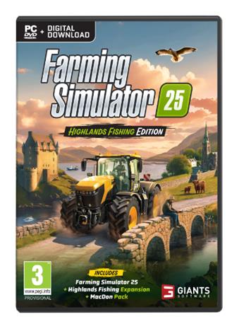 Farming Simulator 25 - Highlands Fishing Edition, PC -peli