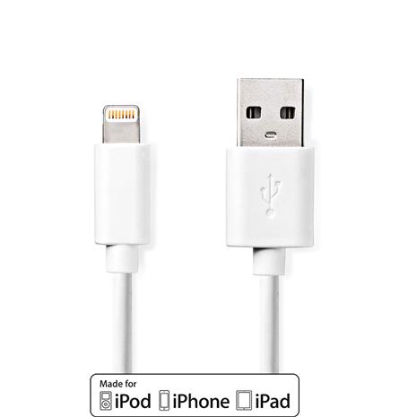 Nedis CCGL39300WT30 lightning cable