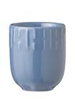 Aida Confetti Blueberry Mini Kop Med Relief Porcelæn 5 Cl. - Blue - ONE SIZE