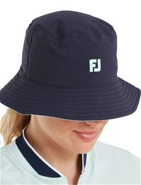 FootJoy Wn Reversible Bucket Hat - Blue - ONE SIZE