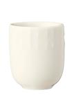 Aida Confetti Vanilla Mini Kop Med Relief Porcelæn 5 Cl. - Cream - ONE SIZE