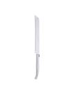 Jean Dubost Laguiole Brød Kniv M. Rustfrit Stål Håndtag - Silver - L30.7CM
