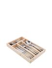 Jean Dubost Bestiksæt 24 Stk Laguiole - Cream - ONE SIZE
