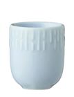 Aida Confetti Aqua Mini Kop Med Relief Porcelæn 5 Cl. - Blue - ONE SIZE
