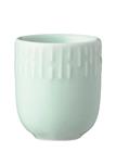 Aida Confetti Pistachio Mini Kop Med Relief Porcelæn 5 Cl. - Green - ONE SIZE