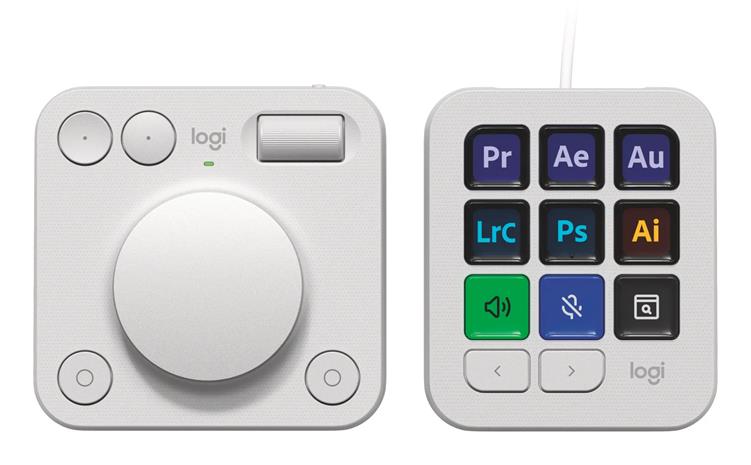 Logitech MX Creative Console, kuvankäsittelykonsoli – kuva 6/8