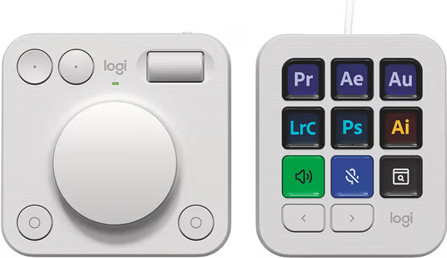 Logitech MX Creative Console, kuvankäsittelykonsoli – kuva 8/8