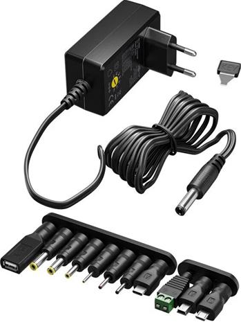 Pro universal power supply 3-12 V DC 1000 mA