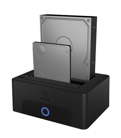 RaidSonic ICY BOX IB-1232CL-U3 - HDD docking station - SATA 6Gb/s - USB 3.0