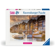 Pussel Sunset In Copenhagen 500 bitar, Ravensburger