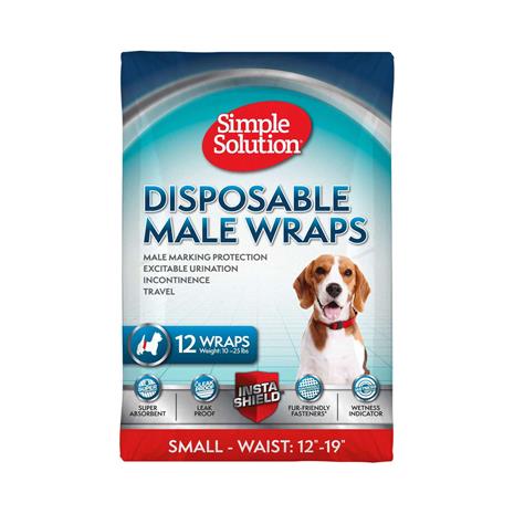 Simple Solution Disposable Male Wrap Small