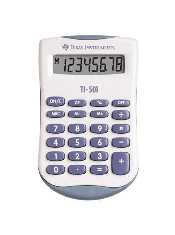 Texas TI-501 calculator blisterpacked