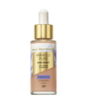 Max Factor Miracle Pure 2in1 Skin Reset Serum Foundation 40-60 Light – kuva 4/8