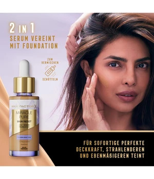 Max Factor Miracle Pure 2in1 Skin Reset Serum Foundation 40-60 Light – kuva 6/8