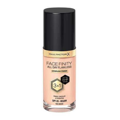 Max Factor All Day Flawless 3in1 Foundation 55 Beige 30ml