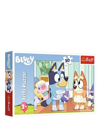 Trefl Pappussel Trefl 30 Bitar Bluey - Blue - ONE SIZE