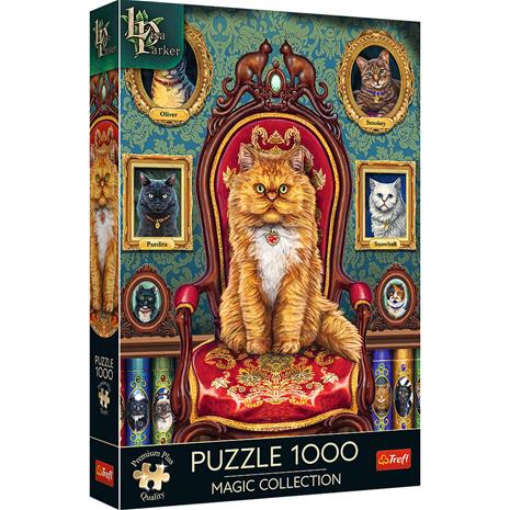Trefl Premium Plus Magic Collection: Mad About Cats 1000p palapeli