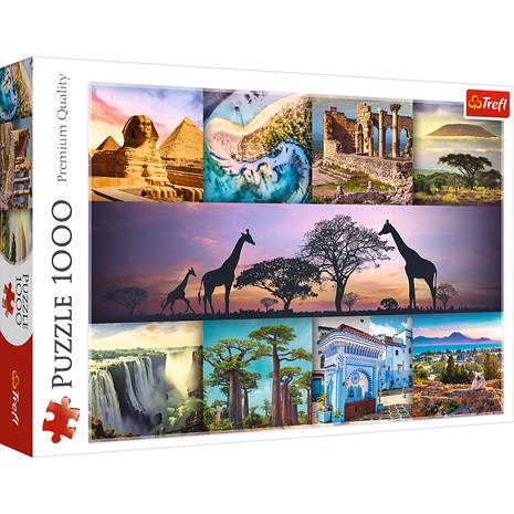 Trefl Collage Africa 1000p palapeli