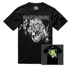 Iron Maiden - - T-paita - Miehet - Musta