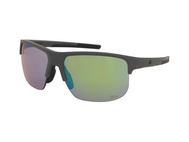 Aurinkolasit Alpina Eagle Q-Lite Midnight-Grey Matt/Green