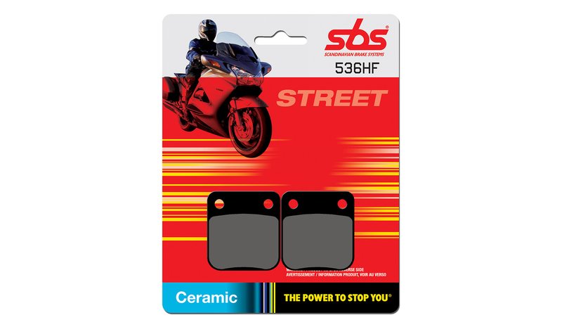 SBS 23-536HF Ceramic Kawasaki/Suzuki jarrupalat