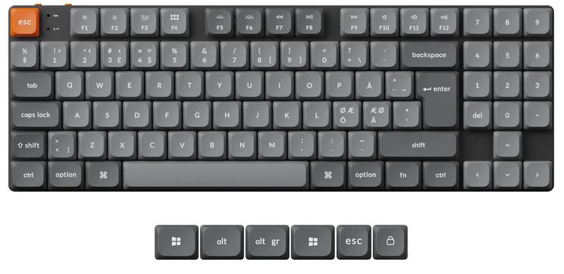 Keychron K13 Max QMK, langaton näppäimistö – kuva 2/8