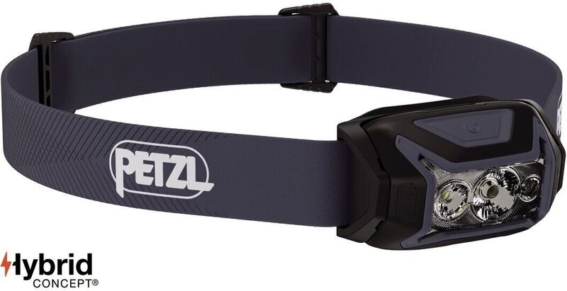 Petzl ACTIK otsalamppu, musta