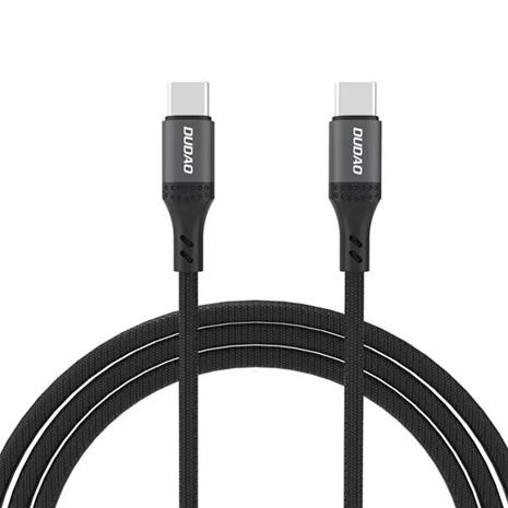 Dudao L3CC USB-C - USB-C 60W 1.2m Braided Cable - Black