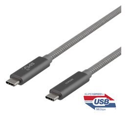 Deltaco USBC-1412M - USB-C cable - USB-C to USB-C - 1 m