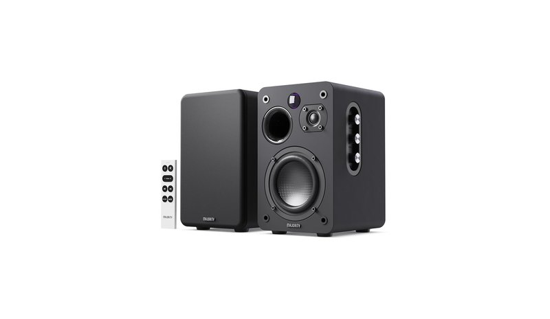 Majority D70X Active Bookshelf Speakers - Black – kuva 1/2