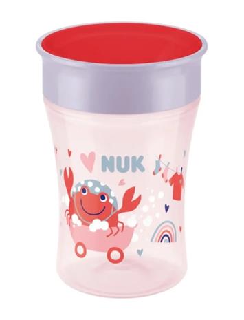 NUK Evolution Magic Muki 230 ml, Punainen