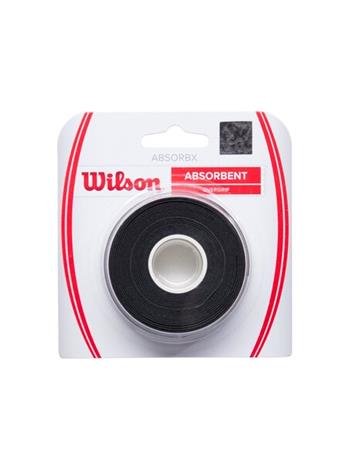 Wilson Absorbx Overgrip grippi, 3-pack, musta