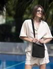 Ceannis Crossbody Bag Crochet - Black - ONE SIZE