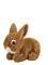 Teddy Hermann - Lying Rabbit brown 17 cm (TH937418) – kuva 2