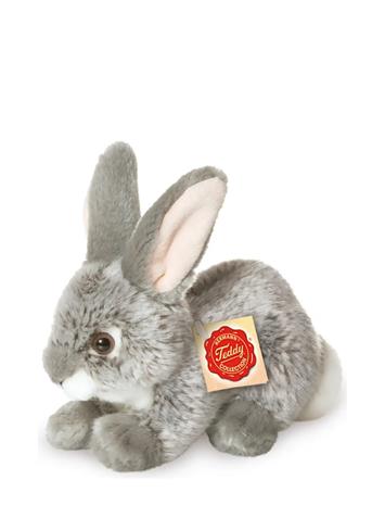 Teddy Hermann - Sitting Rabbit grey 18 cm (TH937012)