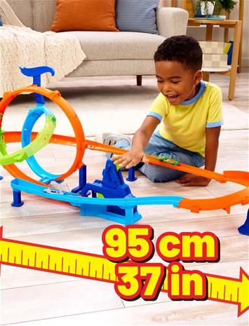 Hot Wheels - Stunt Tracks Double Loop Smash (JHK73)