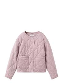 Mango Quilted Jacket - Pink - 12