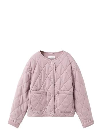 Mango Quilted Jacket - Pink - 12