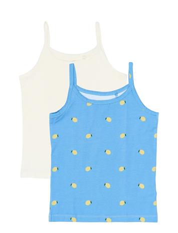The New Tnthe New Strap Top 2-Pack - Navy - 134/140