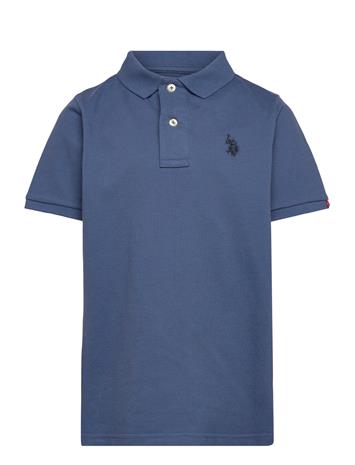 U.S. Polo Assn. Dhm Pique Polo - Blue - 176
