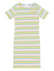 The New Tnstella S_S Rib Dress - Multi/patterned - 158/164