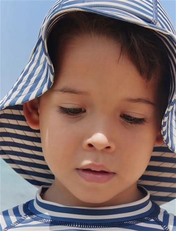 Wheat Uv Sun Hat Bora - Purple - 9-24M