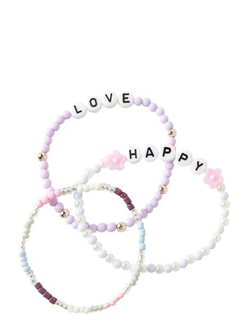 name it Nmffandango 3P Bracelet - Multi/patterned - ONE SIZE