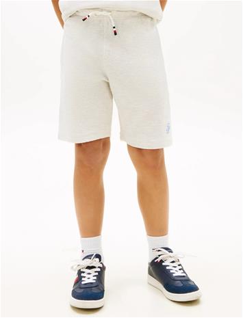 Tommy Hilfiger Th Script Jersey Twill Short - Cream - 176