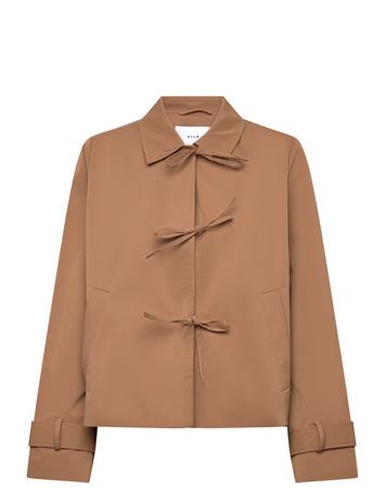 Vila Viemelie L/S Bow Jacket - Brown - 44