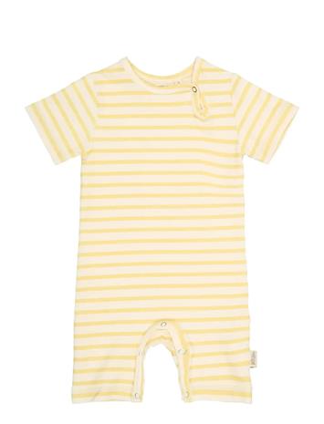 Petit Piao Ppsun S_S Jumpsuit - Yellow - 92