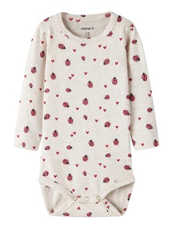 name it Nbfhaline Ls Xsl Body - Red - 86
