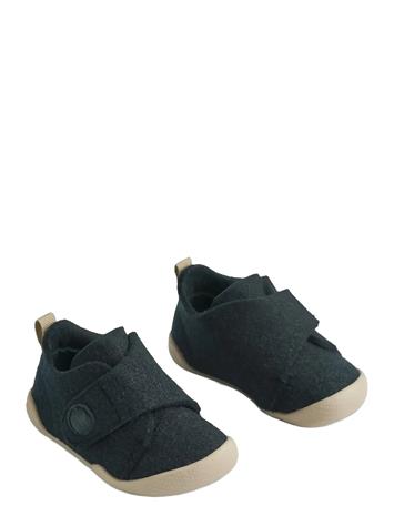 Wheat Indoor Shoe Fleecy Aamutossut Sisäkengät Grey Wheat